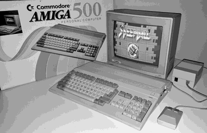 Foto: AMIGA 500 PC 4Bit 16Graustufen