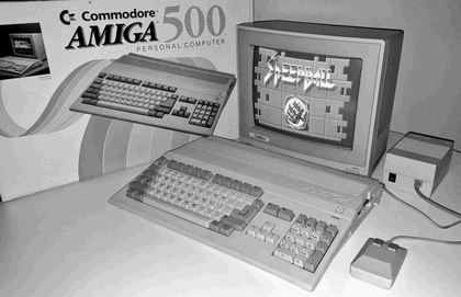 Foto: AMIGA 500 PC 5Bit 32Graustufen