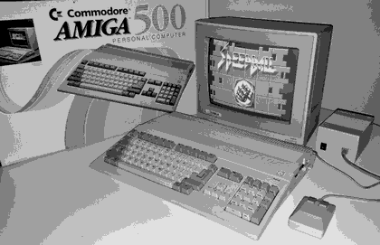 Foto: AMIGA 500 PC 3Bit 8Graustufen
