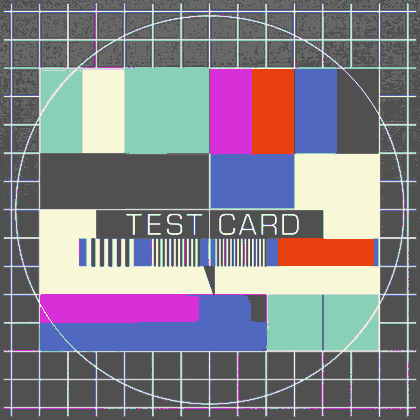 Grafik: TV Testbild 3 Bit 8 Color