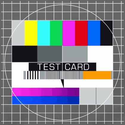 Grafik: TV Testbild 7 Bit 128 Color