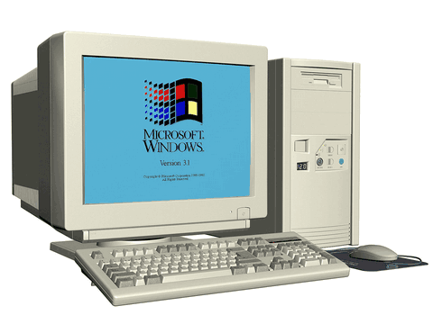 Windows 3.1 Desktop PC